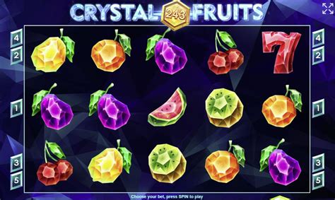 243 Crystal Fruits Reversed Slot Gratis