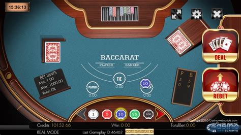 Baccarat Casino Web Scripts Bwin