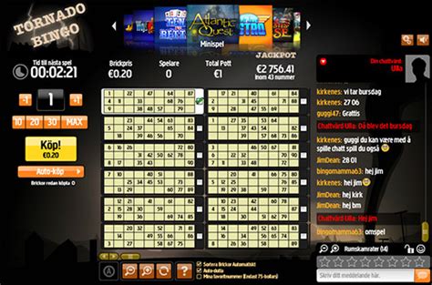 Bingo Tornado Betsson