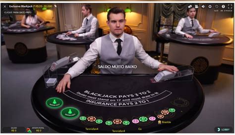 Blackjack Ao Vivo Evolucao Jogos