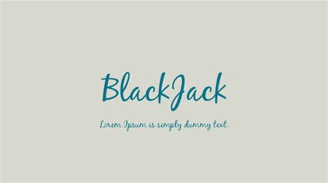 Blackjack Fonte Css