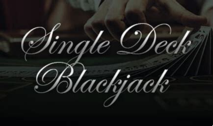 Blackjack Single Deck Urgent Games Bodog