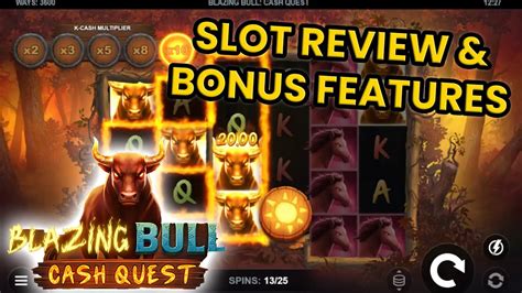 Blazing Bull Cash Quest Bodog