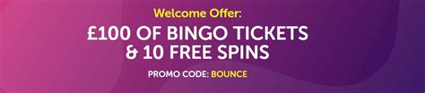 Bounce Bingo Casino Bonus