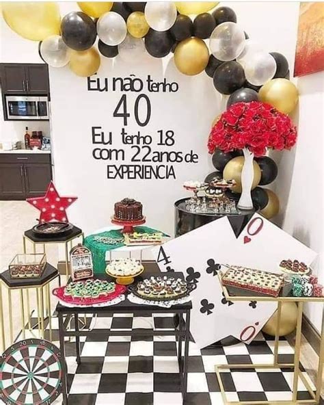 Casino 40 Festa De Aniversario De Ideias