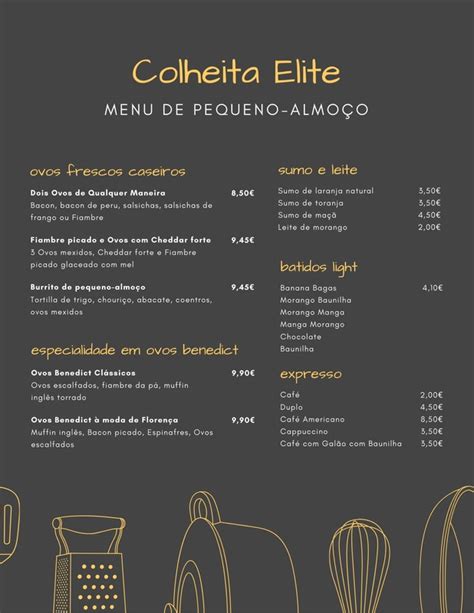 Casino De Pequeno Almoco Menu Moncton