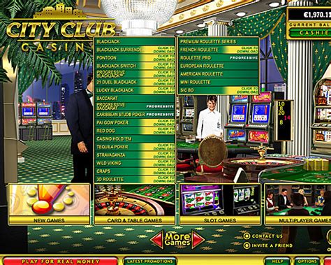 City Club Casino Flash Login
