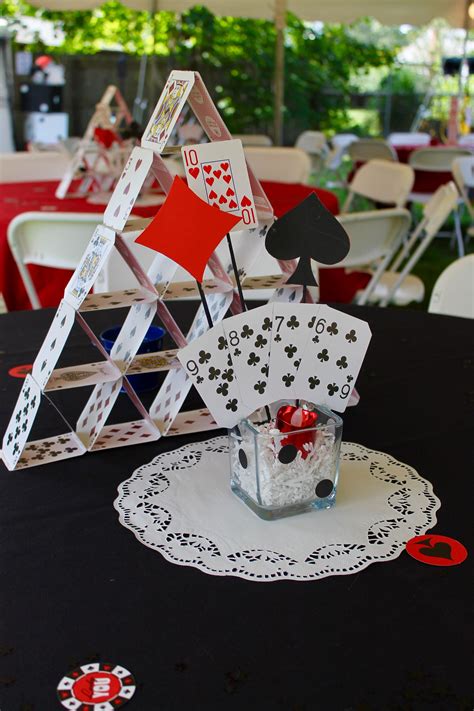 Com A Tematica Do Casino Party Decor