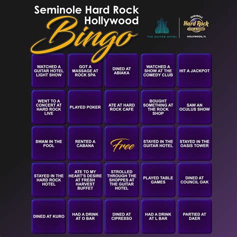 Cosmica De Bingo Seminole Casino De Hollywood