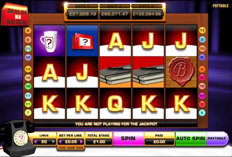 Deal Or No Deal Slot Netbet