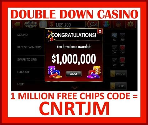 Double Down Casino De 5 Milhoes De Codigo Promocional