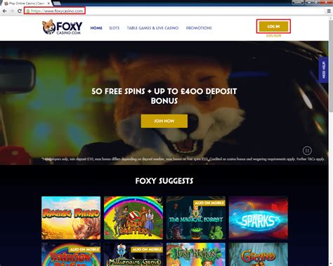 Foxy Games Casino Login
