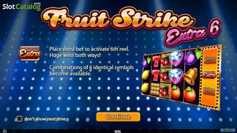 Fruit Strike Extra 6 Novibet