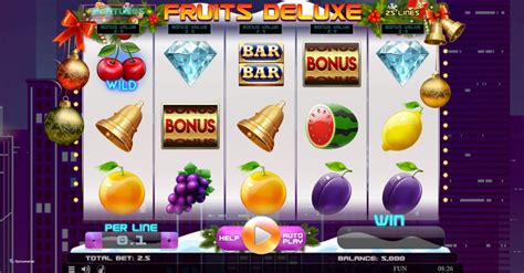 Fruits Deluxe Christmas Edition Netbet