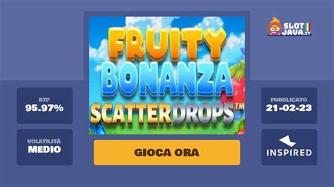 Fruity Bonanza Scatter Drops Betsson