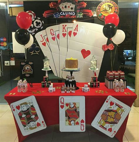 Ideias Para Decorar Fiesta Tipo De Casino