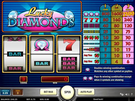 Jogar Lucky Diamonds Com Dinheiro Real