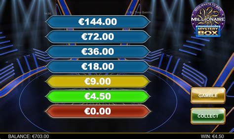 Jogar Who Wants To Be A Millionaire Mystery Box No Modo Demo