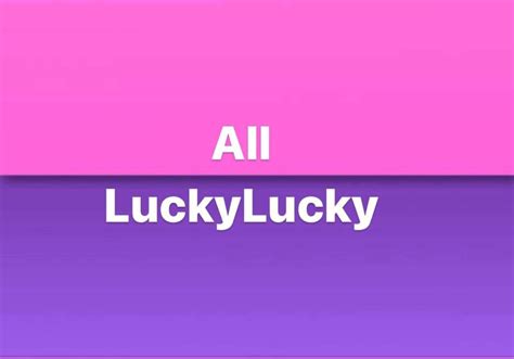 Jogue Luckylucky Online