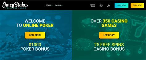 Juicy Stakes Casino Bonus