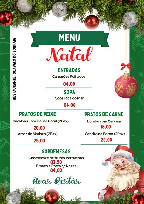 Jupiters Casino Do Menu De Natal