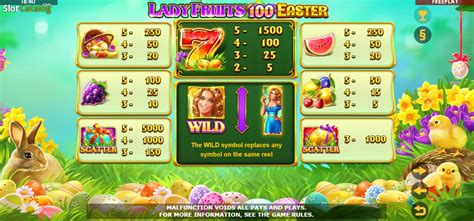 Lady Fruits 100 Easter Bet365