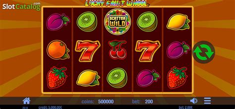 Lucky Fruit Wheel Slot - Play Online