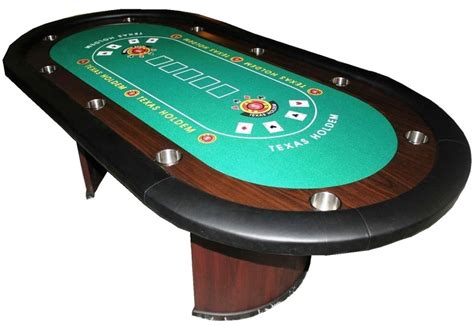 Marca De Poker Texas Hold Em Mesa Dobravel Superior Com Porta Copos