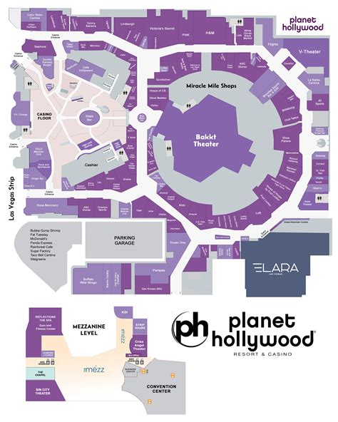 Planet Hollywood Resort And Casino Comodidades De Grafico