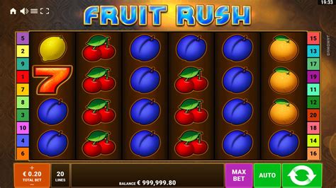 Play Fruits Rush Slot