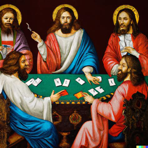 Poker Jesus Assento