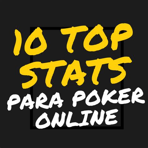 Poker Online Estatisticas Do Banco De Dados