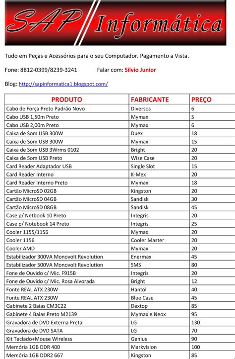 Poker Pro Tabela De Precos