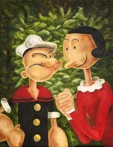 Popeye And Olive Oyl Blaze