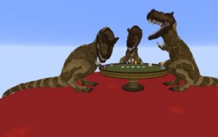 Pub Poker Dinosaure