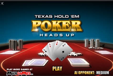 Que Aposta Pela Primeira Vez No Texas Holdem Heads Up