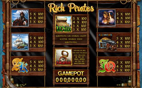 Rich Pirates Slot Gratis