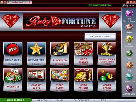 Ruby Fortune Casino De Download De Software