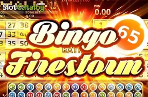 Slot Firestorm Bingo