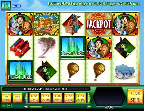 Slot Magico De Oz Online