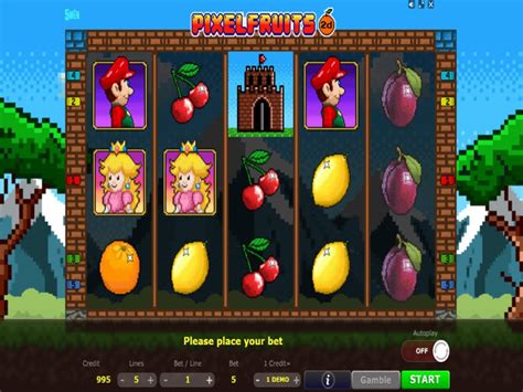 Slot Pixel Fruits 2d