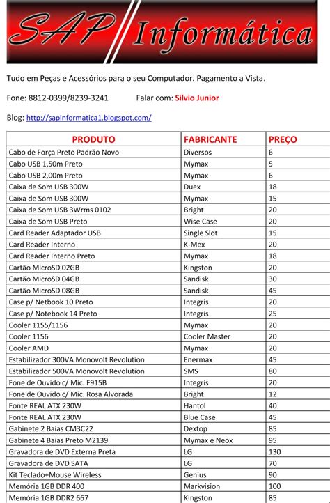 Slot Preco De Lista Novembro 2024