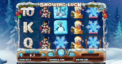 Snowing Luck Christmas Edition Leovegas