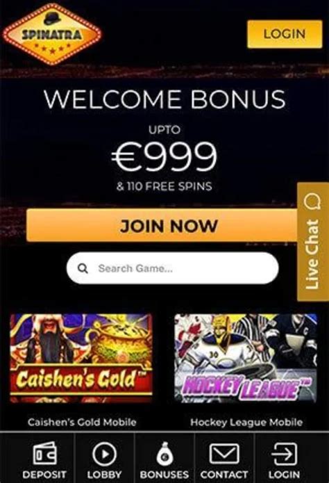 Spinatra Casino App