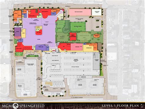Springfield Casino Mapa