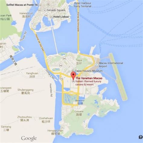 Venetian Casino De Macau Mapa