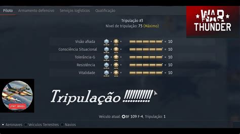 War Thunder Tripulacao Slots