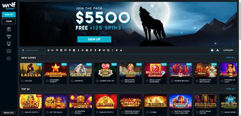 Wolf Winner Casino Bonus
