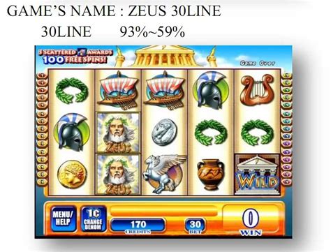 Zeus Ii De Maquina De Fenda Online