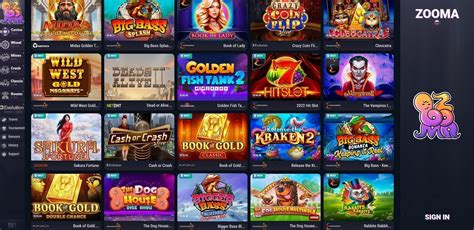 Zooma Casino Login